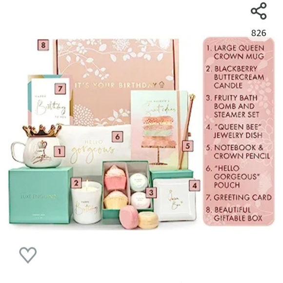 Luxe England Birthday Gift Box Set - Picture 5 of 9